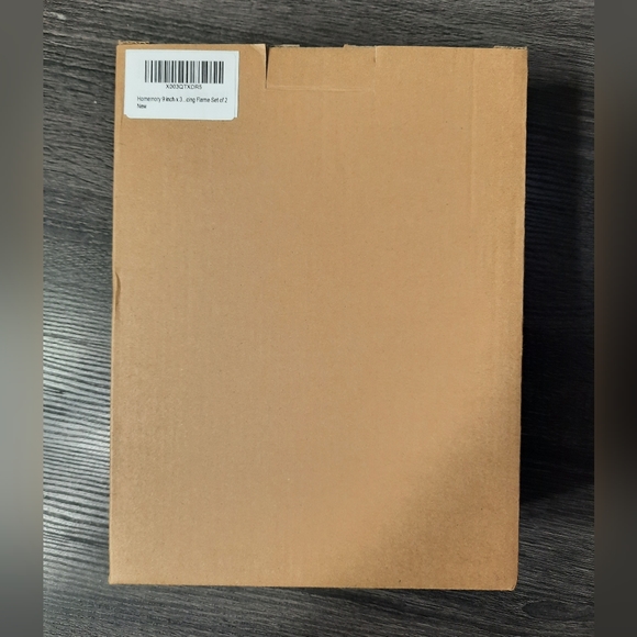 Homemory 9x3" Dancing Flame Flameless Candle Set of 2 - Picture 13 of 13